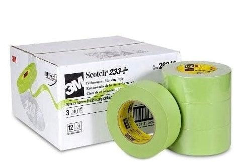 3M™ Scotch® Performance Green Masking Tape 233+, -refinishx.com