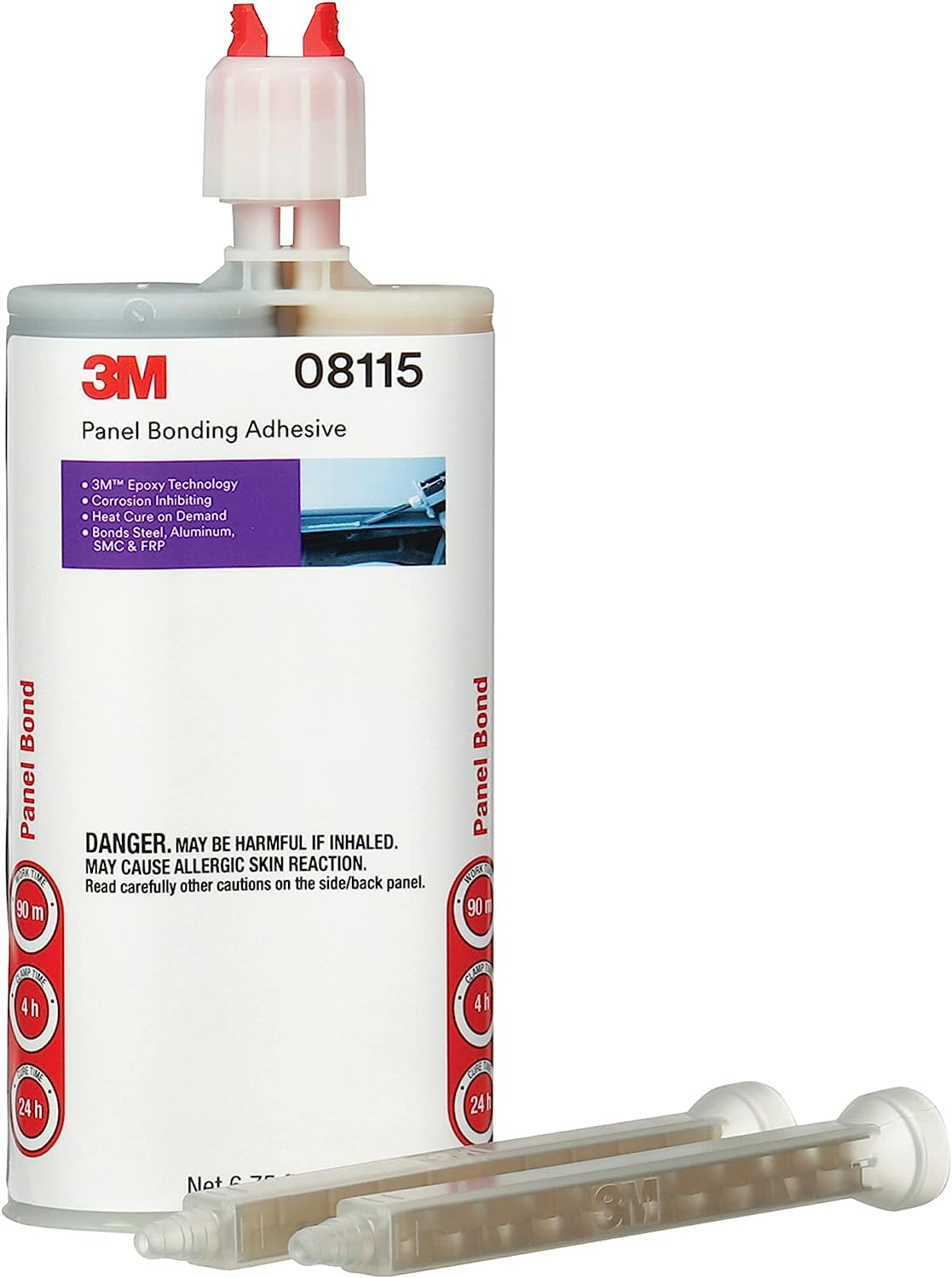 3M™ Automix® Panel Bonding Adhesive, 08115, 6.8 fl. oz. (200 ml)-refinishx.com