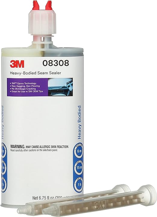 3M™ Heavy-Bodied Seam Sealer, 08308, 6.8 fl. oz. (200 ml)-refinishx.com