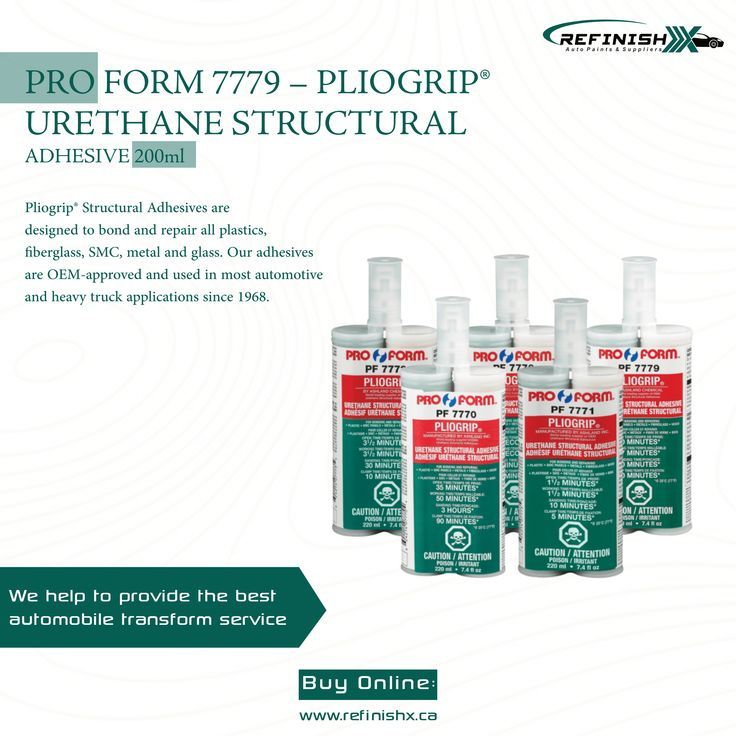 PRO FORM 7773 - PLIOGRIP® URETHANE STRUCTURAL ADHESIVE 200ml - refinis –  refinishx