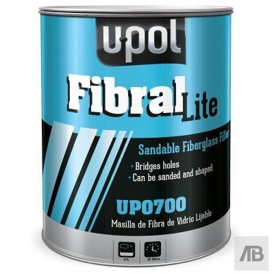 UP0700 Fibral Lite Sandable Fiberglass Filler, gallon