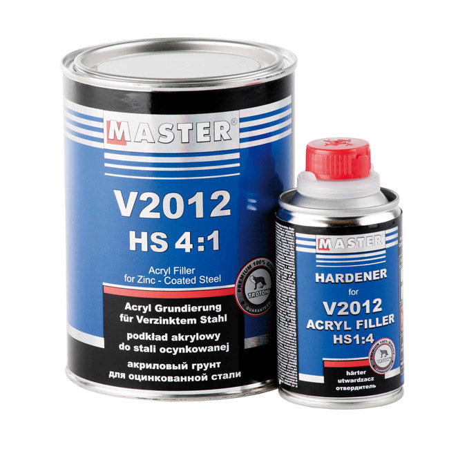 Master V2012 HS 4:1 Polyurethane Primers VOC 2.1 KIT - refinishx.com